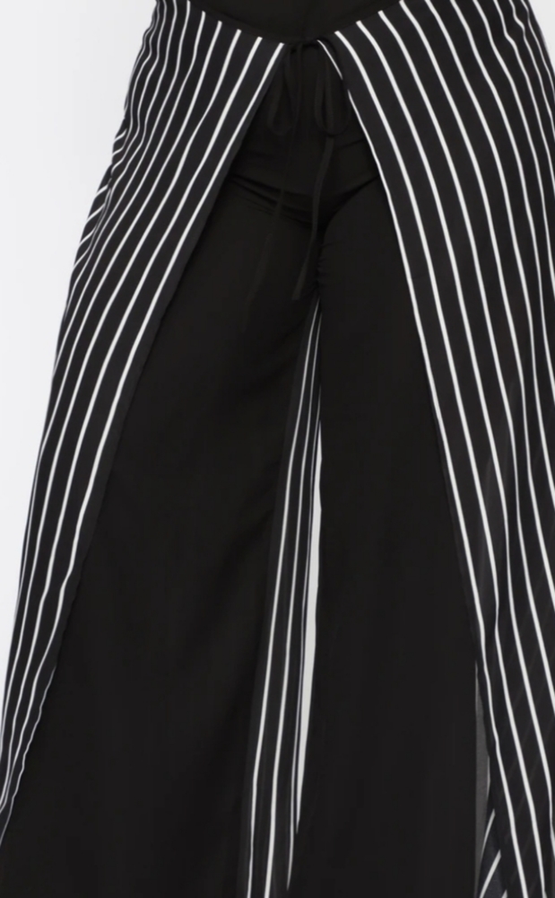 NEW Black & White "Walk the Walk" Pants by Fashion